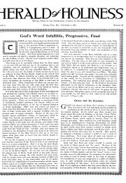 Title Page of Herald of Holiness - November 3, 1915