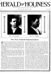 Title Page of Herald of Holiness - February 2, 1916
