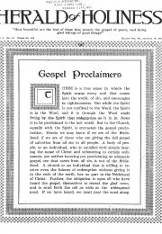 Title Page of Herald of Holiness - January 10, 1917