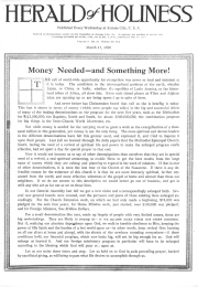 Title Page of Herald of Holiness - March 17, 1920