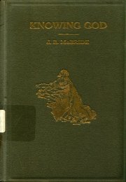 Cover Image of Book Knowing God