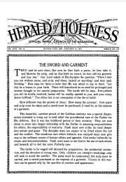 Front page of Herald of Holiness - January 16, 1929