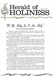 Herald of Holiness - April 29, 1959