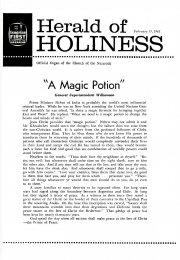 Herald of Holiness - February 15, 1961