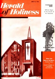 Herald of Holiness - June 10, 1964