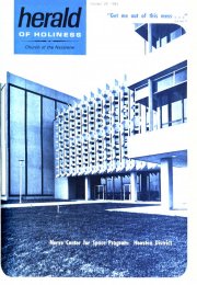 Herald of Holiness - October 20, 1965