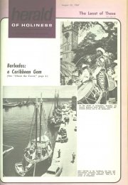 Herald of Holiness - August 23, 1967