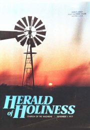 Herald of Holiness - September 1, 1977