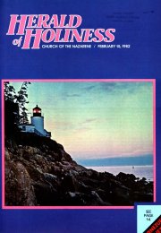 Herald of Holiness - February 15, 1982