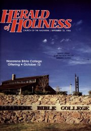 Herald of Holiness - September 15, 1986