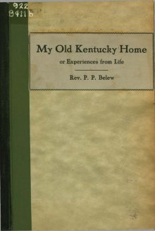 Image of book cover for My Old Kentucky Home