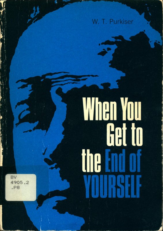 Cover image - When You Get to the End of Yourself
