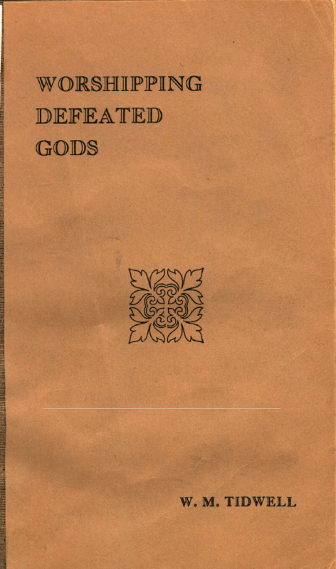 Book Cover Image - Worshipping Defeated Gods