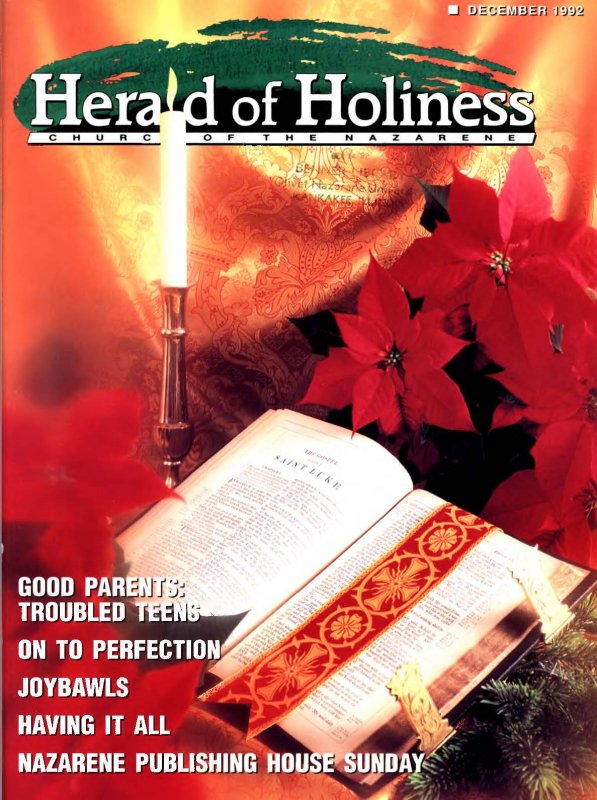 HERALD OF HOLINESS - December 1, 1992