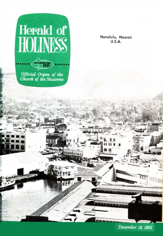 Herald of Holiness - December 13, 1961