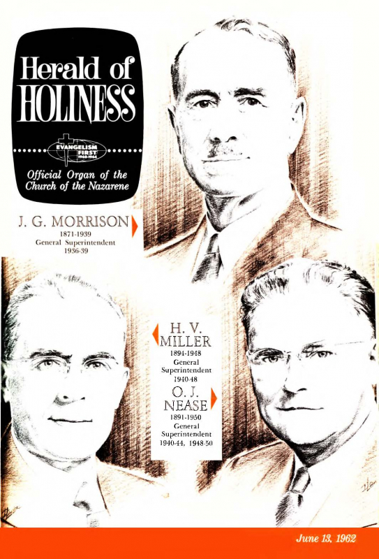 Herald of Holiness - June 13, 1962