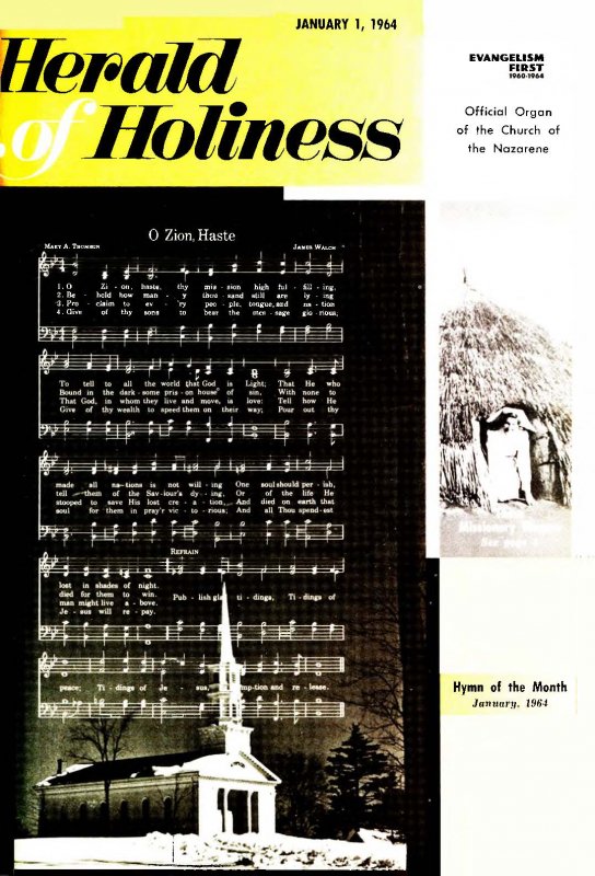 Herald of Holiness - January 1, 1964