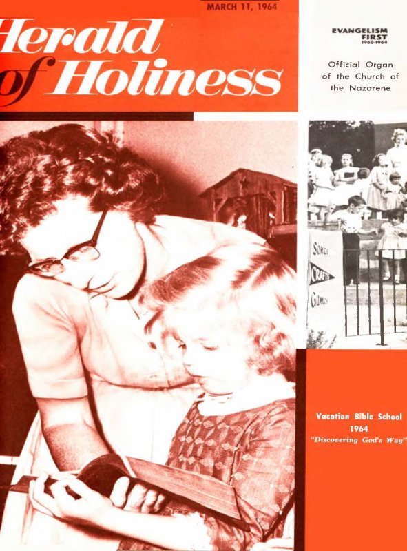 Herald of Holiness - March 11, 1964