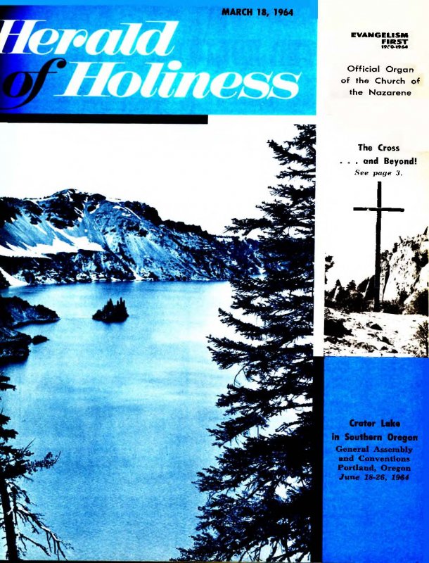 Herald of Holiness - March 18, 1964