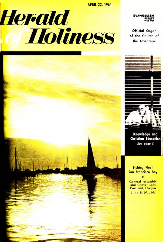 Herald of Holiness - April 22, 1964