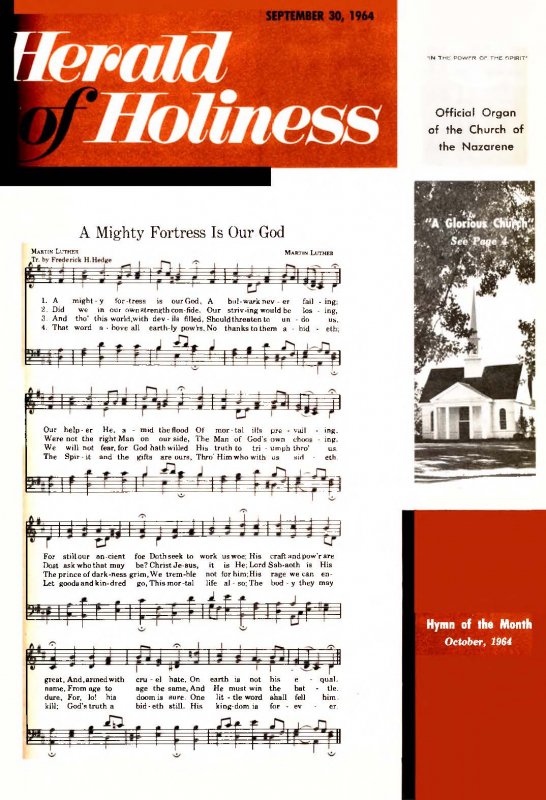 Herald of Holiness - September 30, 1964