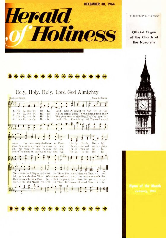 Herald of Holiness - December 30, 1964