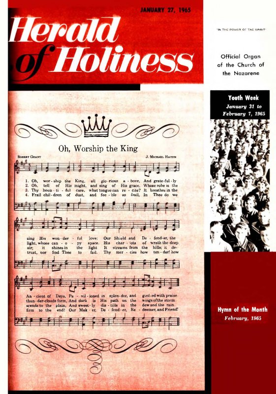 Herald of Holiness - January 27, 1965