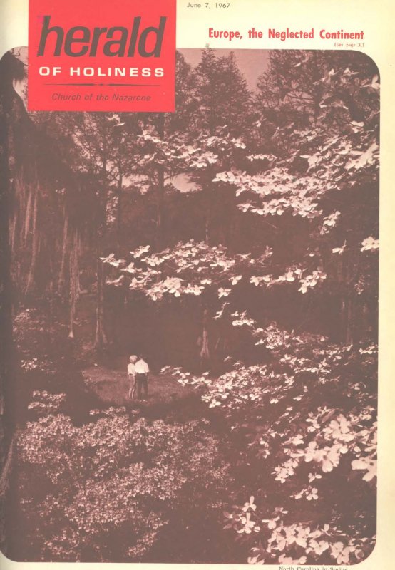 Herald of Holiness - June 7, 1967