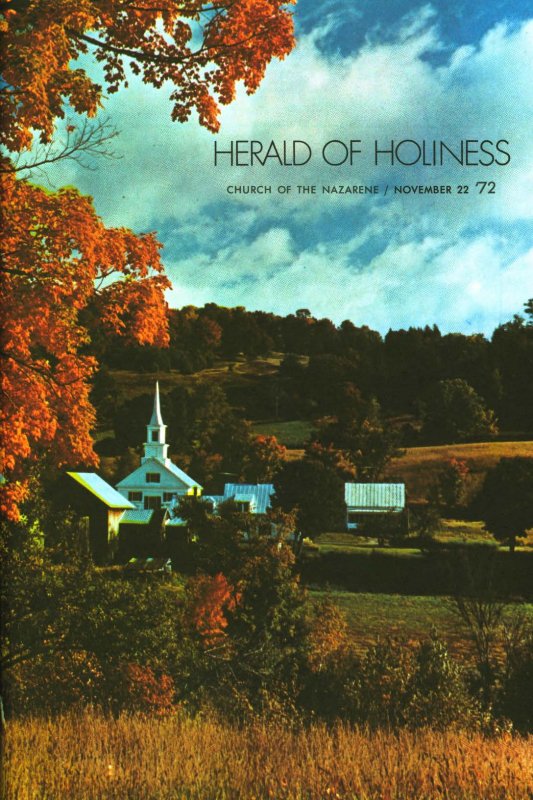 Herald of Holiness - November 22, 1972