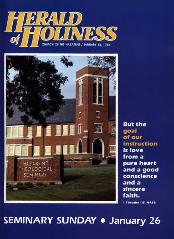 Herald of Holiness - January 15, 1986